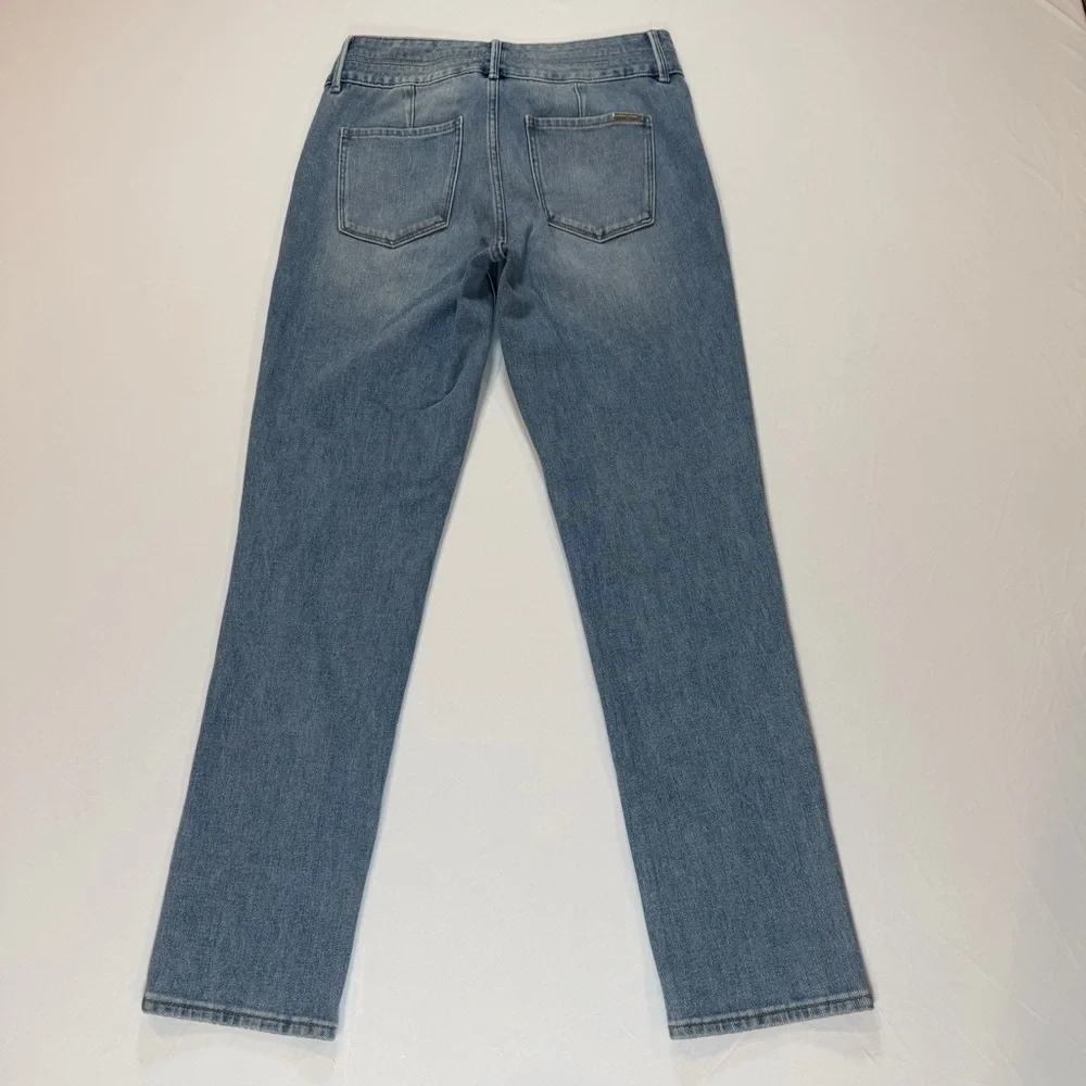 Extra High-Rise Double Waistband Slim Ankle Jeans | White House Black Market - Picture 11 of 14